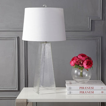 Dylan 28.5" Glass LED Table Lamp - JONATHAN Y
